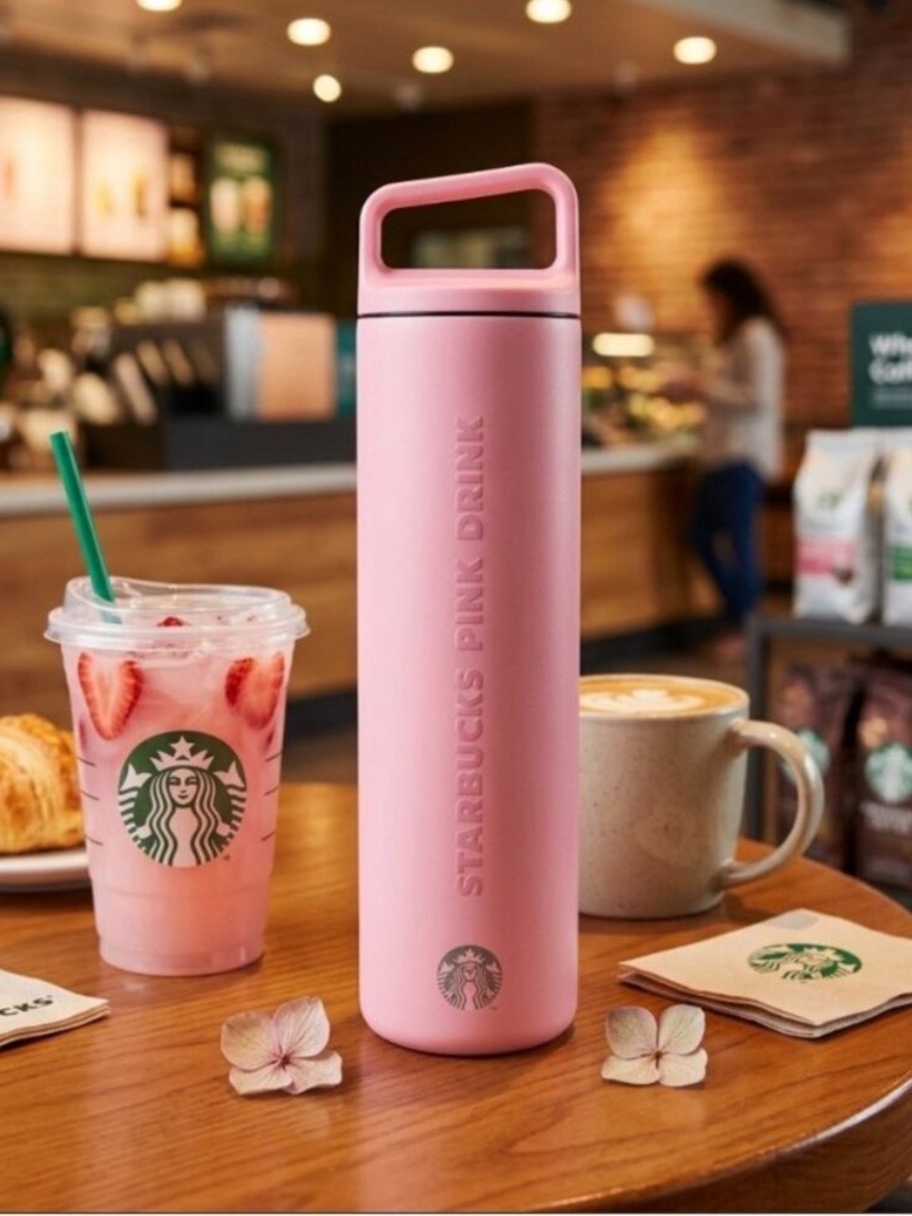 🆕Starbucks/MiiR “Pink Drink” Tumbler